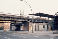 S-Bahnhof Wernerwerk, Datum: 05.04.1985, ArchivNr. 45.47